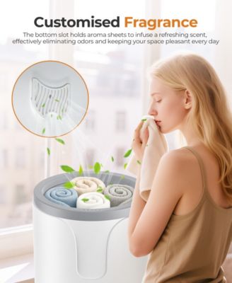 20L Electric Towel Warmer with 3 Heat Settings and Safety Timer