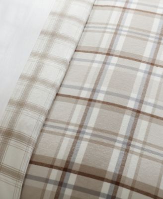 Spencer Plaid Flannel 3-Pc. Comforter Set, King/California King