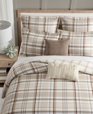 Spencer Plaid Flannel 2-Pc. Comforter Set, Twin/Twin XL