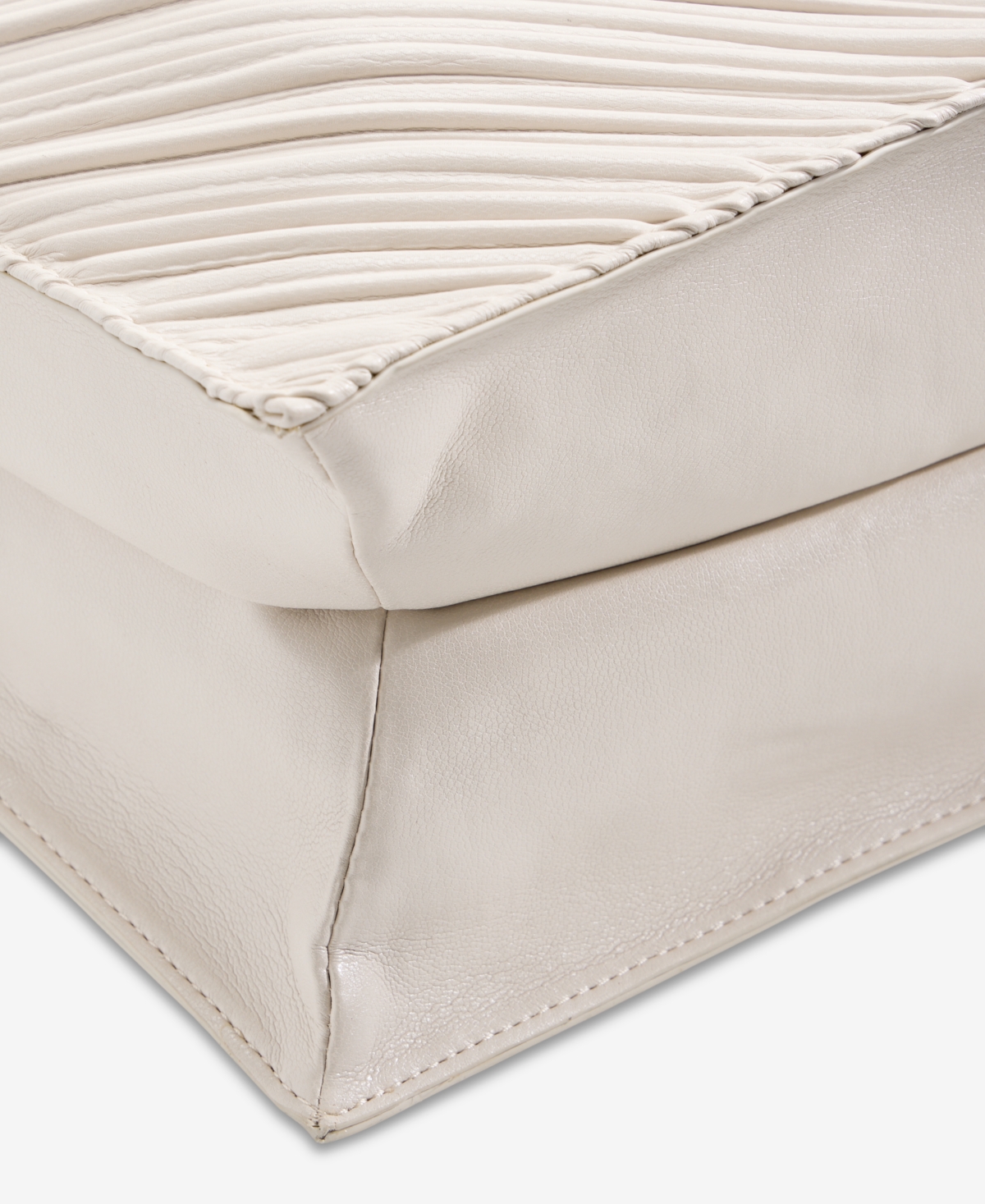 Inc International Concepts Fyonna Pleat Runching Handbag, Macy's Exclusive In White