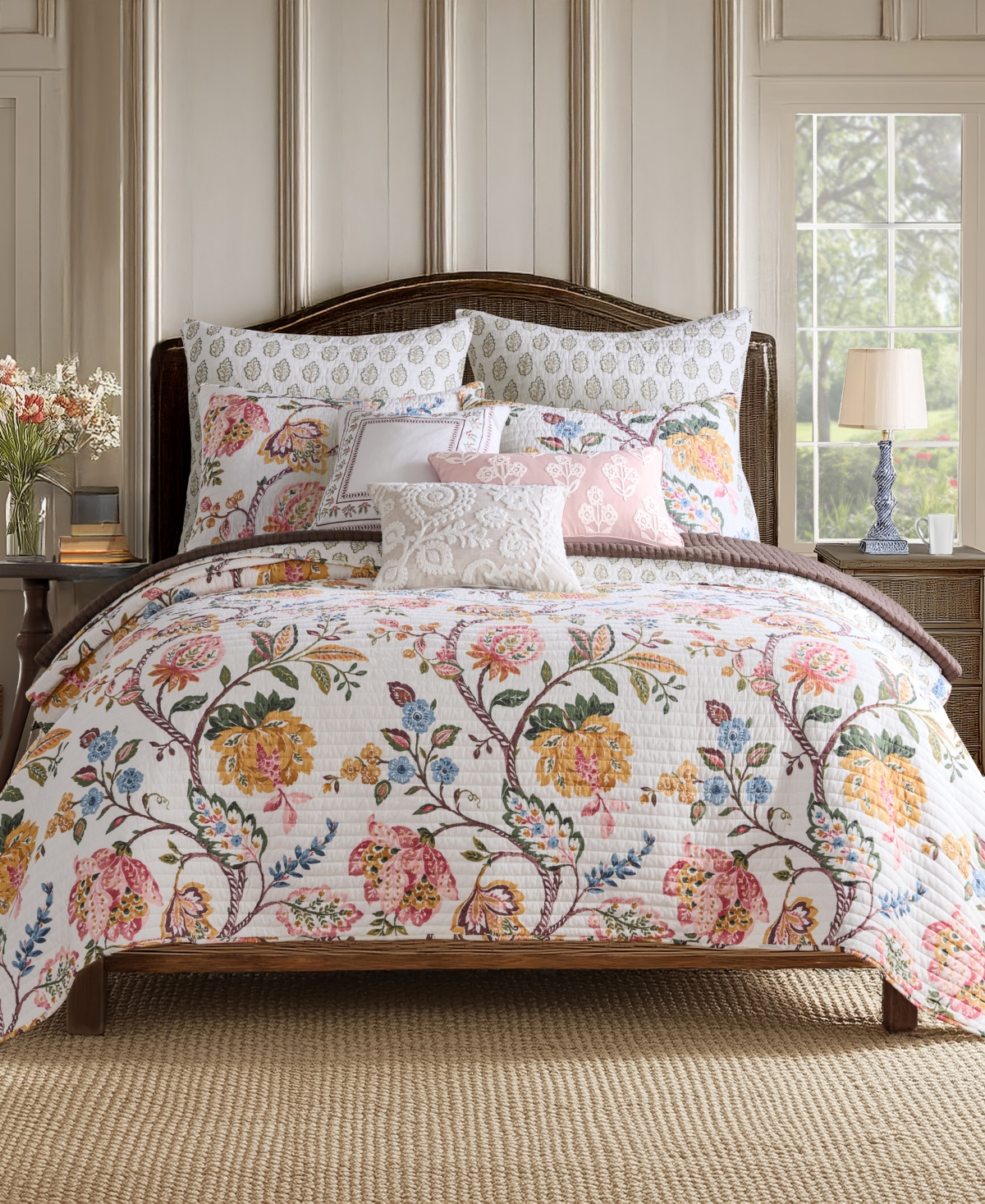 Levtex Maileen Reversible 3-pc. Quilt Set, King/california King In Pink