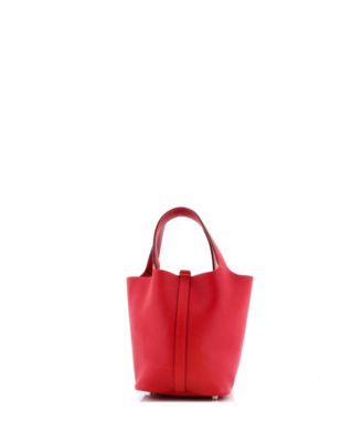Pre-Owned Hermes PM Picotin Lock Bag Clemence