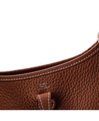 Pre-Owned Hermes TPM Evelyne Bag Gen III Clemence