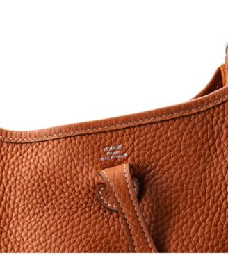 Pre-Owned Hermes TPM Evelyne Bag Gen III Clemence