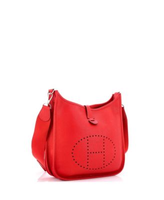 Pre-Owned Hermes PM Evelyne Bag Gen III Clemence