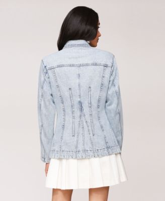 Women's Corset Seamed Long Sleeve Jacket