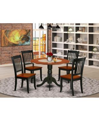 Dining Room Set Black & Cherry