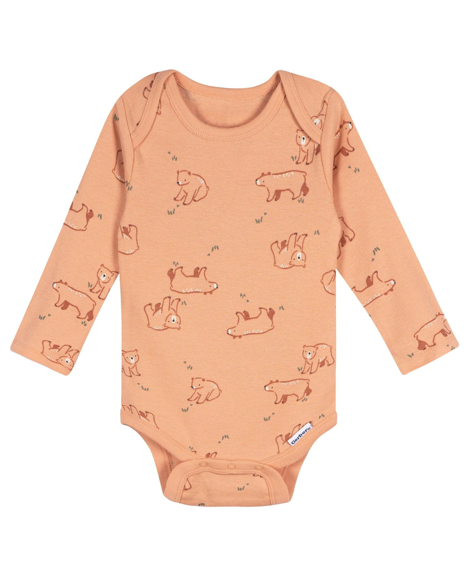 Baby Neutral 5-Pack Long Sleeve Bodysuits.