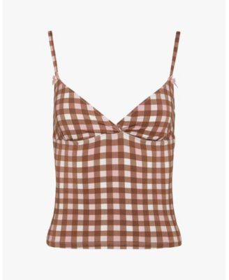 Women's Crossover Sleep Cami Tank Top