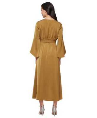 Women's Bell Sleeve A-Line Dress