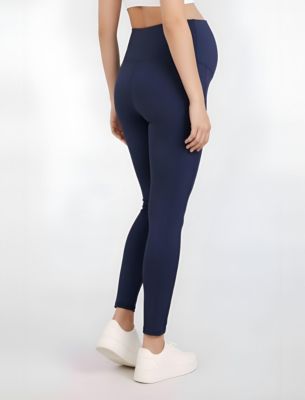 Women's Over the Belly Side Pocket Active Maternity Leggings - Motherhood Maternity