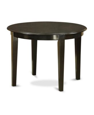 3-Piece Asian Hardwood, Cappuccino Finish, Cushion Seat Chairs Kitchen Table Set