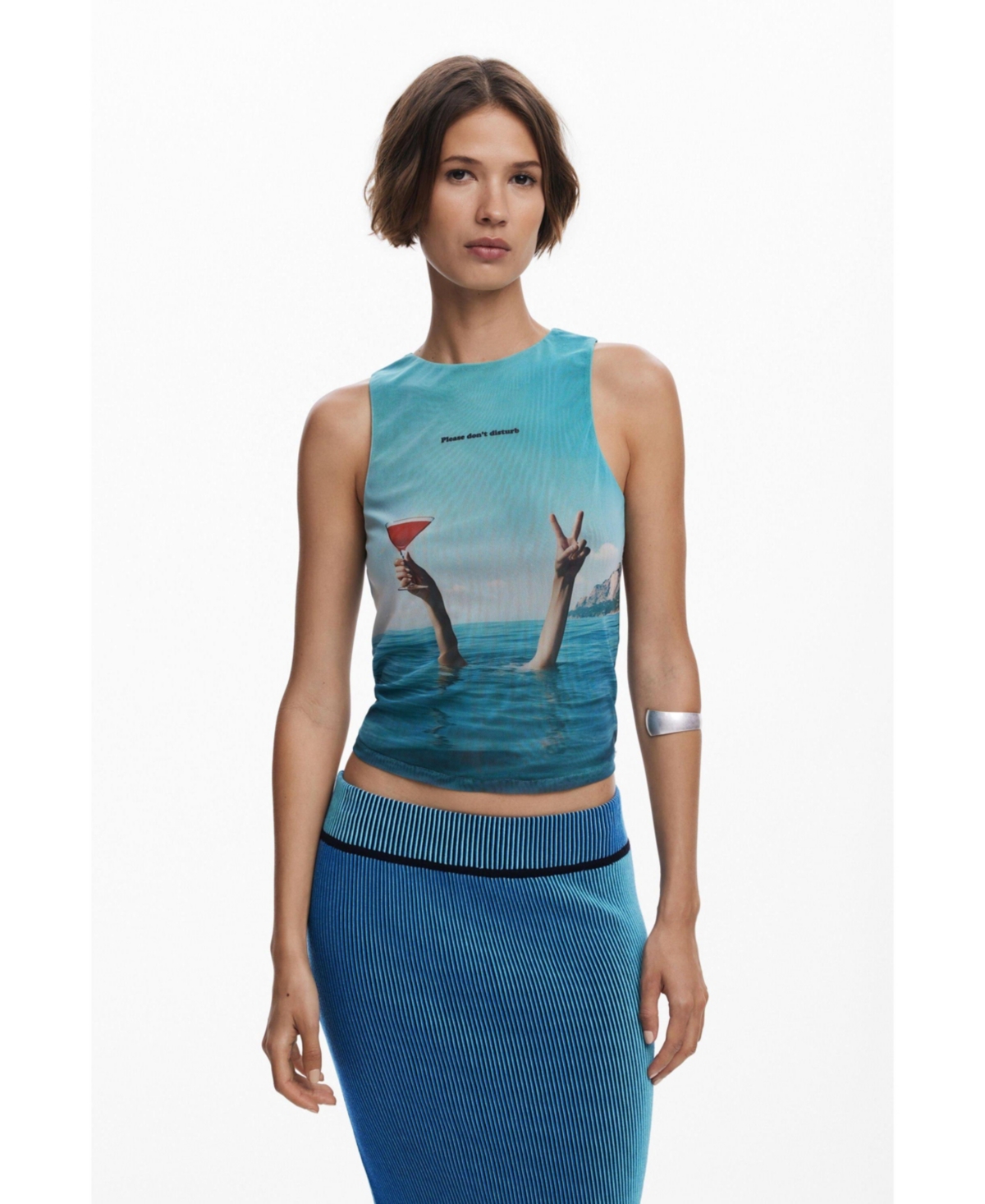 Desigual Women's Sea tank top