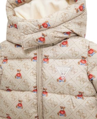 Baby Boys or Girls Hooded Padded Snowsuit