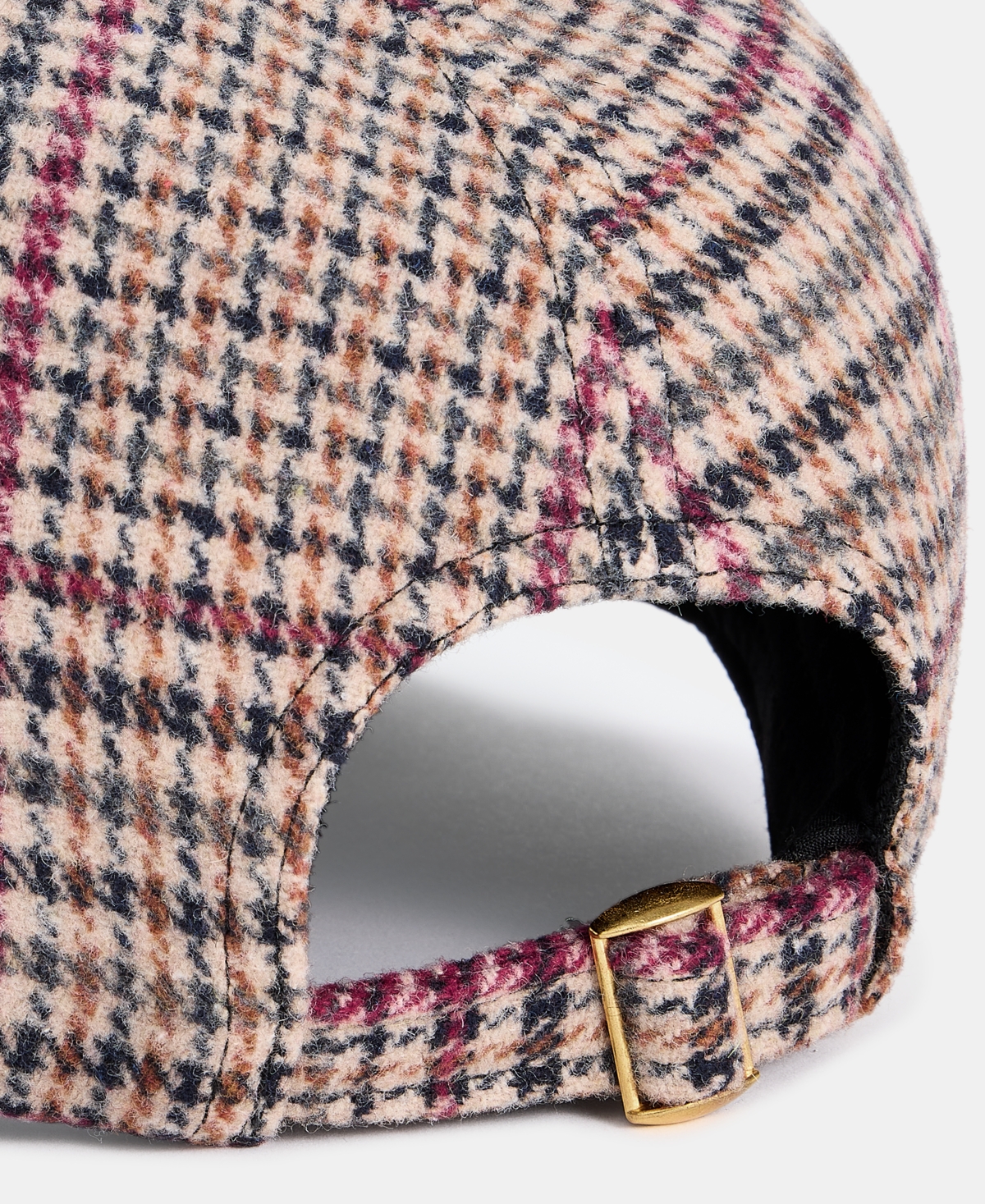 On 34th Plaid Baseball Cap, Macy's Exclusive In Brown