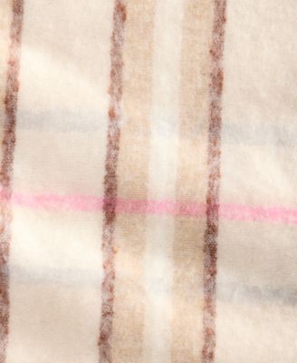 Brushed Plaid Blanket Wrap, Macy's Exclusive