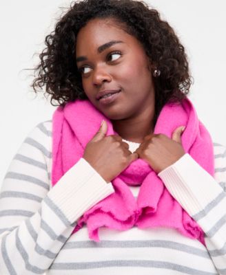 Brushed Solid Blanket Wrap