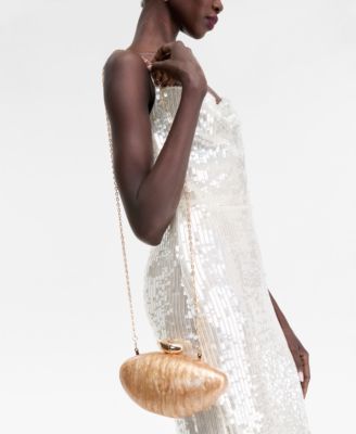 Acrylic Shell Clutch, Exclusively at Macy's