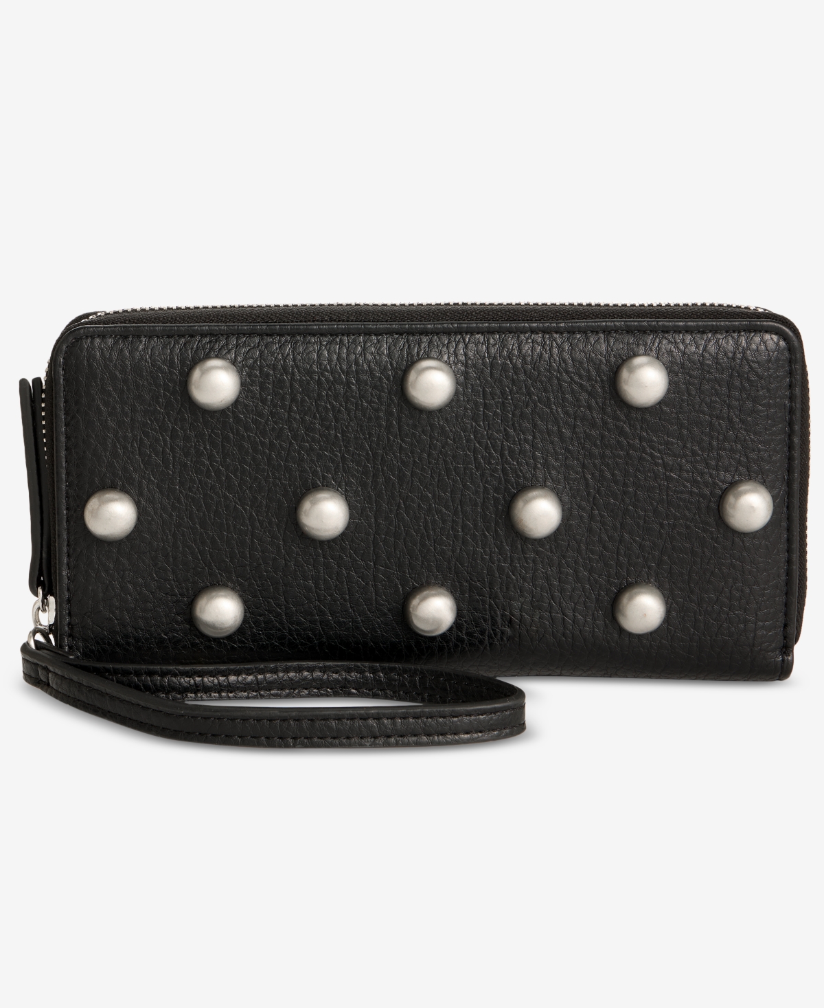 Inc International Concepts Hazell Studded Wallet, Macy's Exclusive In Black