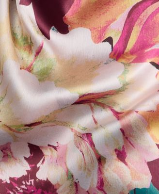 Painterly Rose Oblong Scarf, Macy's Exclusive