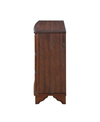 40" Bathroom Cabinet Console Table with Adjustable Storage Shelf