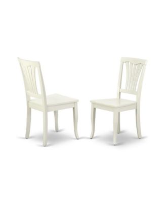 3 Piece Modern Dining Table Set Contains 1 Drop Leaves Dining Table and 2 Dining Chairs with Slatted Back