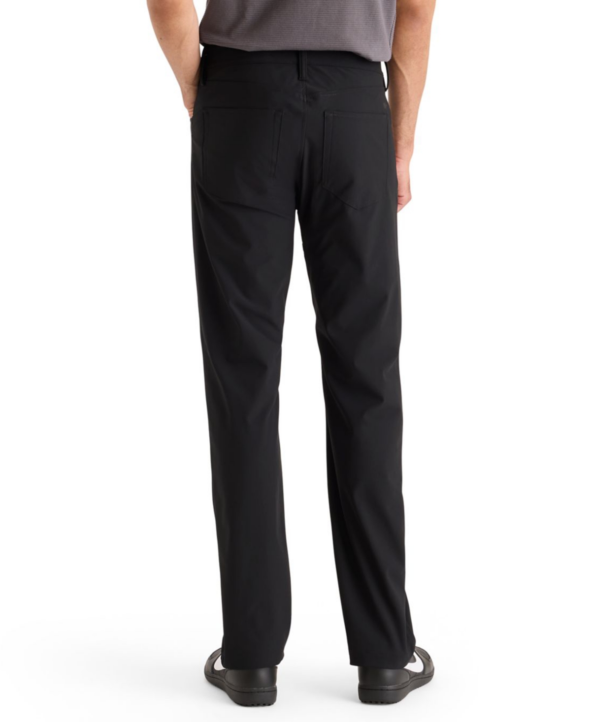 Dockers Men's Go Airweave 5 Pocket Straight Fit Pants In Black