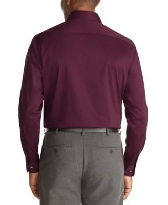 Men's Regular Fit Ultra Wrinkle Free Flex Collar Dress Shirt