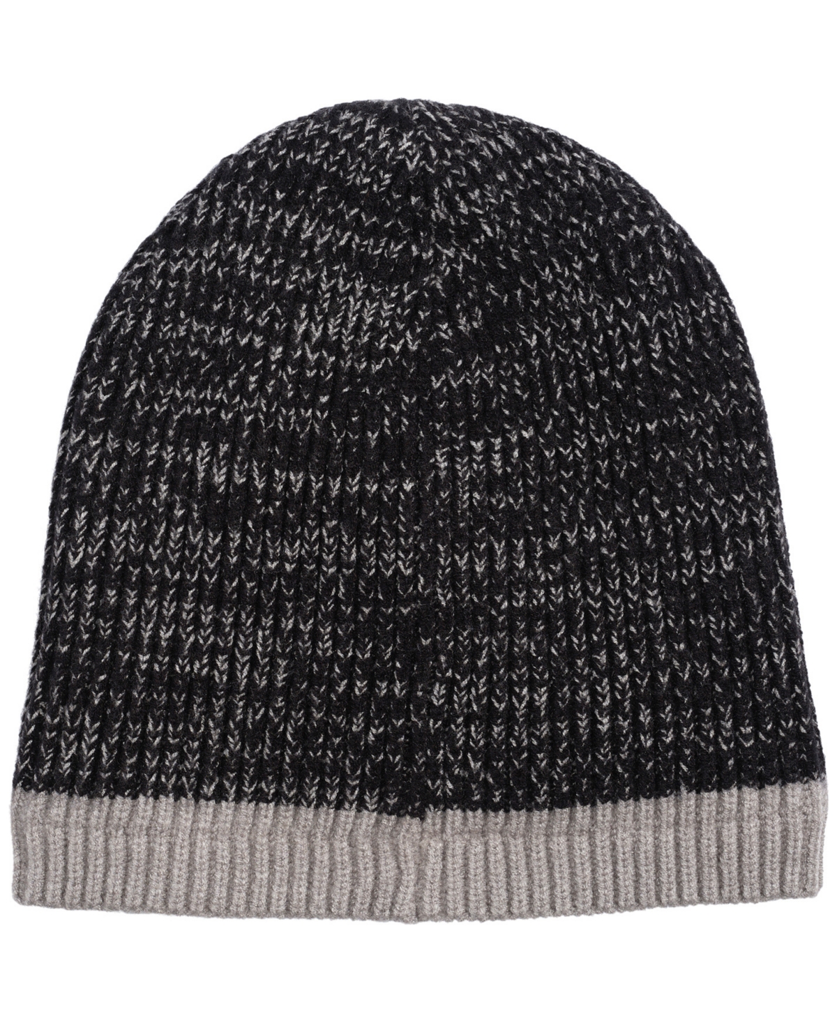 Alfani Men's Marl Ribbed Beanie, Macy's Exclusive In Gray