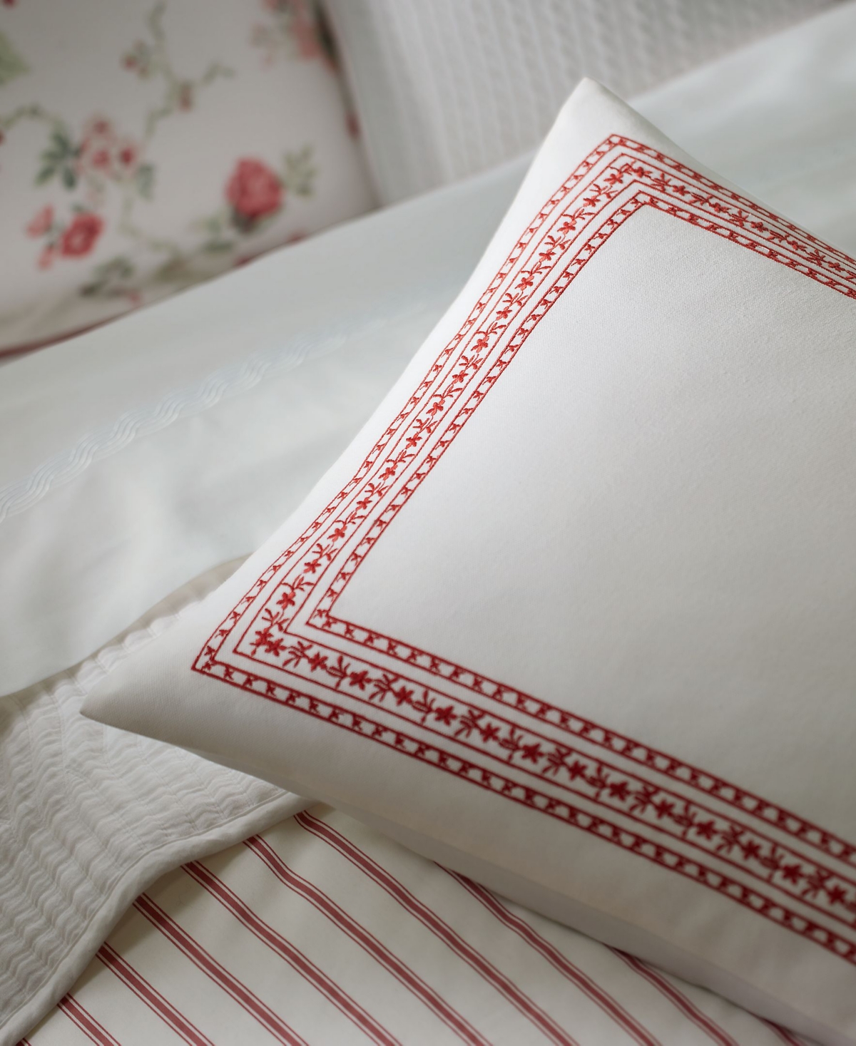 Ralph Lauren Sofia Cotton Sateen 3-pc. Comforter Set, King In Multi