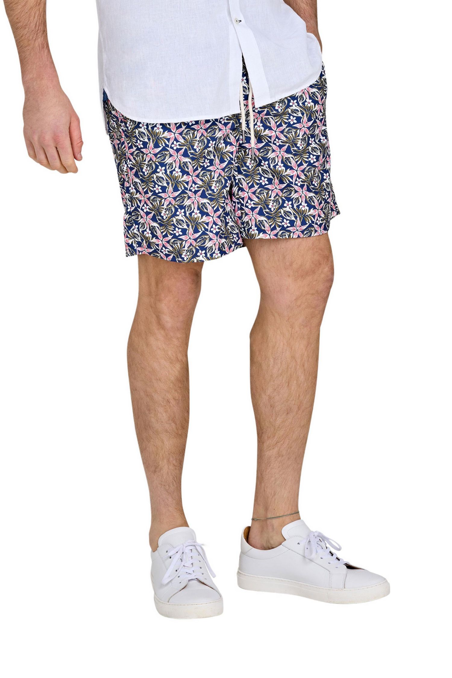 Men's Hawaiian Printed Swim Shorts