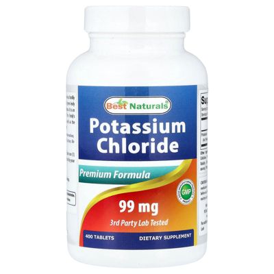 Potassium Chloride  99 mg  -  400 Tablets