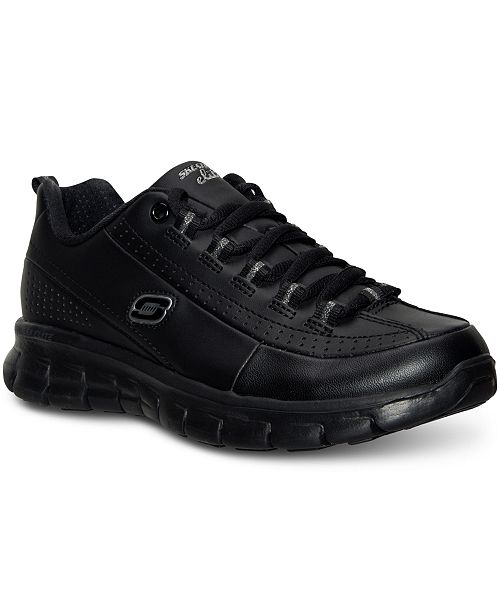Skechers Women S Synergy Elite Status Walking Sneakers From