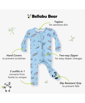 Unisex Shark School Convertible Footie