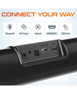 SB380 Stereo Sound Bar, 50W Speakers (DSB380