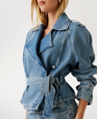 Women's Runa Denim Biker Jacket