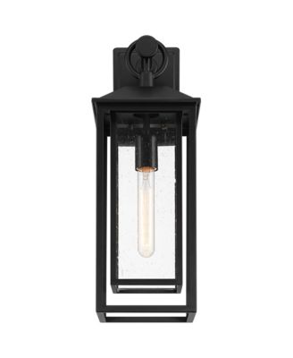 Califa 20" High Traditional Outdoor Wall Light Fixture Mount Porch House Exterior Outside Lantern Weatherproof Glass Shade