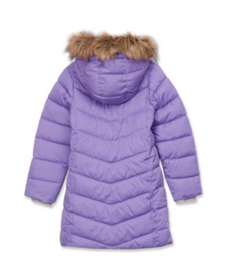 Girls Fleece Lined Parka