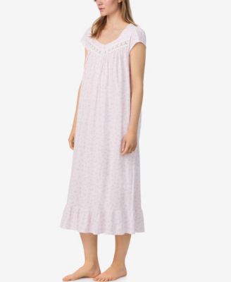 Women's Cap Sleeve Long Nightgown