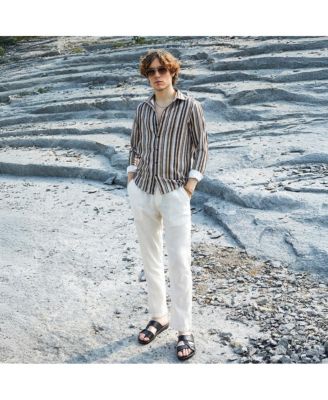 Men's Multitrack-Striped Shirt