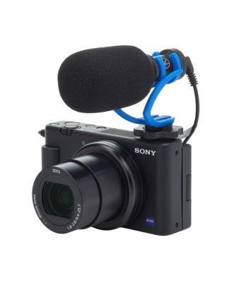 ZV-1F Vlogging Camera, Black Bundle with ACCVC1 Vlogger Accessory Kit, Shotgun Mic, Tripod, Shoulder Bag, Extra Battery, Charger, Screen Protector, Cleaning Kit