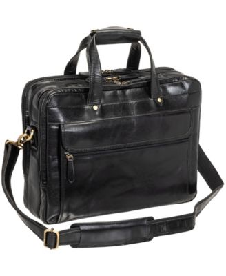 Men's Triple Compartment Briefcase