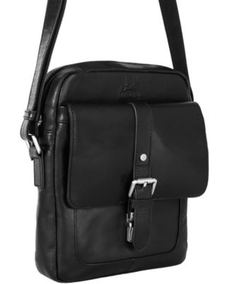 Men's Leather Crossbody Bag