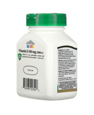 Vitamin E  450 mg (1 000 IU)  -  55 Softgels