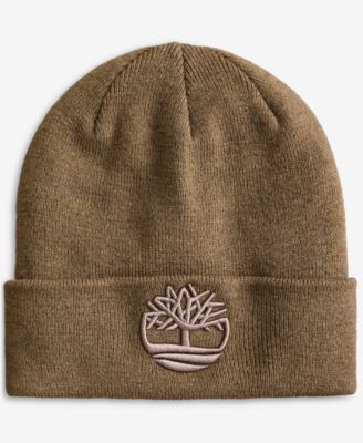 Men's Tonal 3D Embroidered Beanie Hat