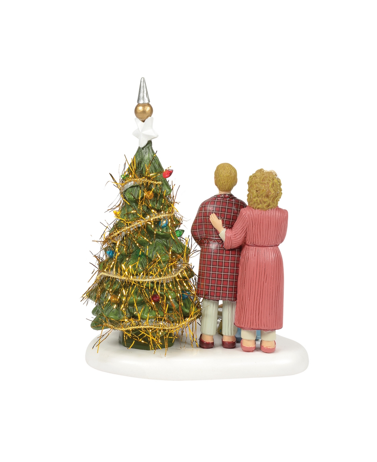 Department Five The Family Opens Their Gifts Village Accessory In Multi