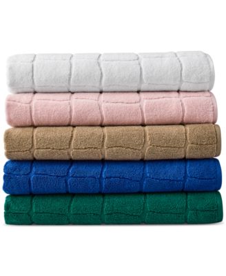 Heritage Croc Scale Cotton Bath Towel, 30" x 56"
