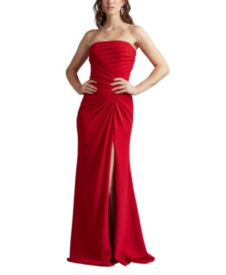 Women's Dorsett Pleated Crepe Gown