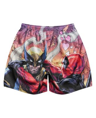 Men's Deadpool Wolverine Besties Retro Shorts