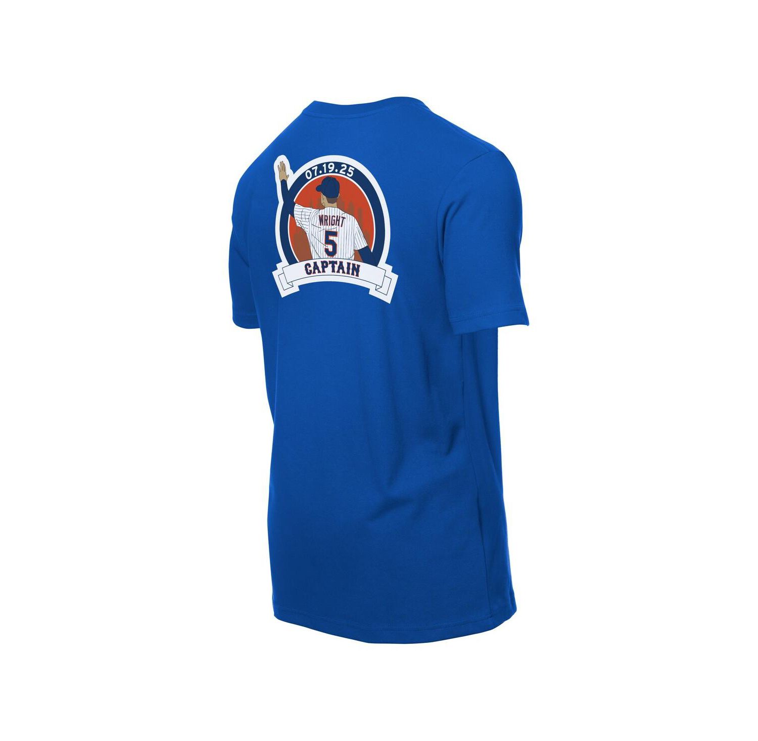 Men's David Wright Royal New York Mets Retired Player Graphic T-Shirt